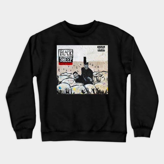 Black Sheep Crewneck Sweatshirt by ElSantosWorld